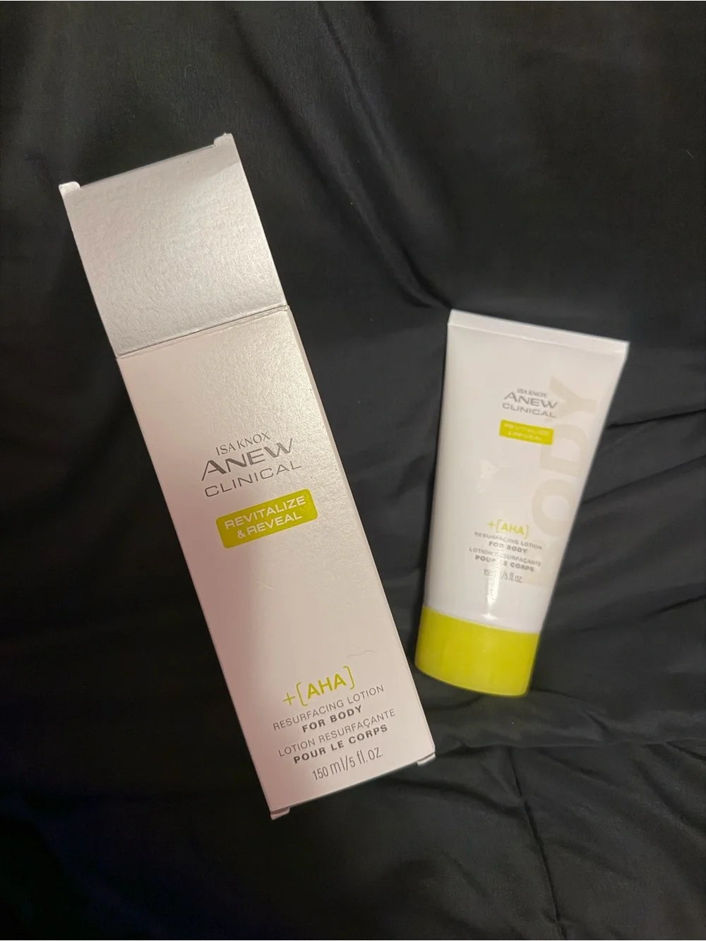 Isa Knox Anew Clinical AHA Resurfacing Lotion for Body NIB